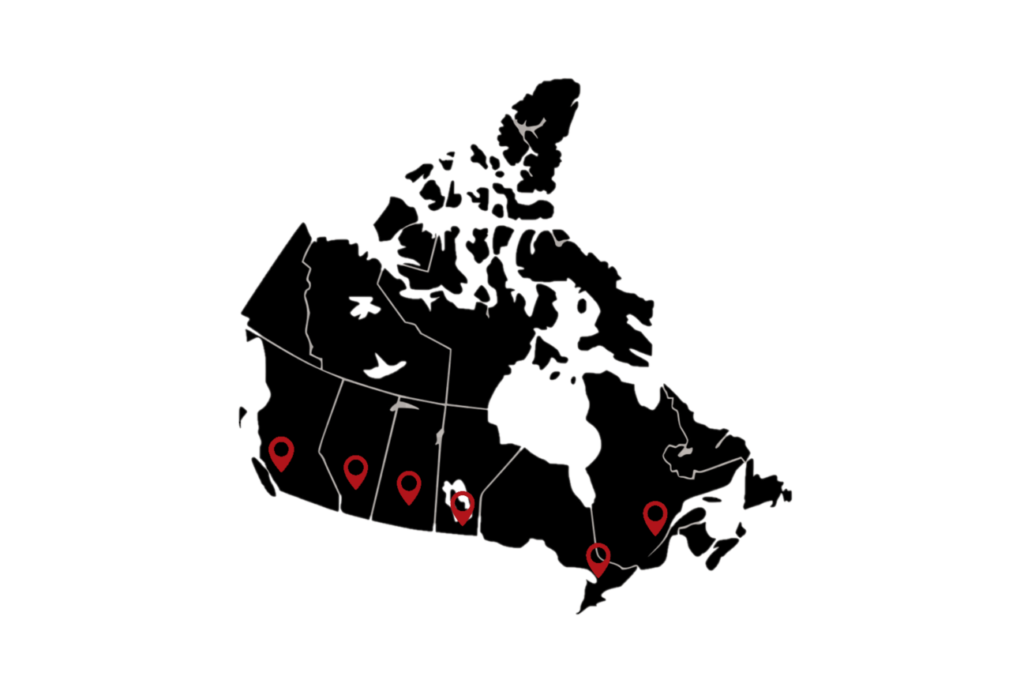 Canadian Owned Offices across Canada