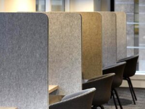 Acoustic eKoR Panels are a contemporary acoustic addition